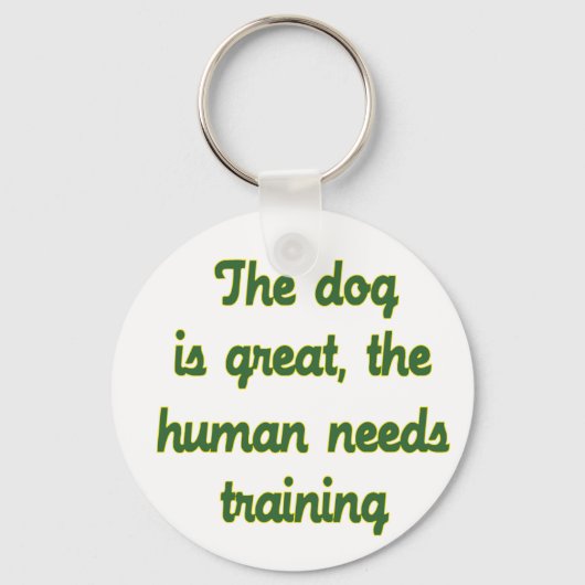 犬は素晴らし キーホルダー (正面)