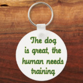 犬は素晴らし キーホルダー (正面)