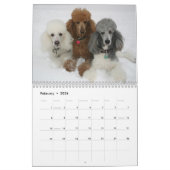 犬は花をかぐのに時間をかけます カレンダー (2月 2026)