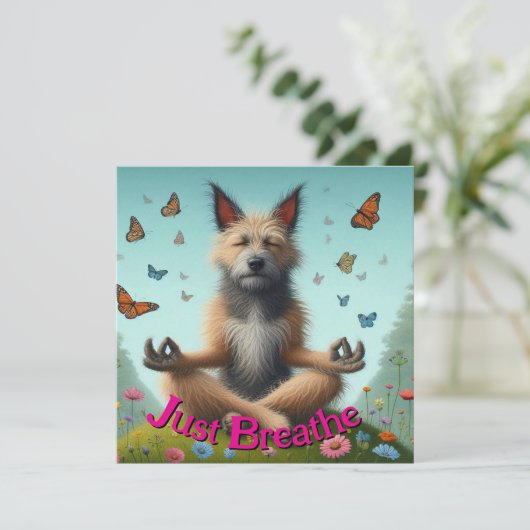 犬は静かになった カード (スタンド正面)