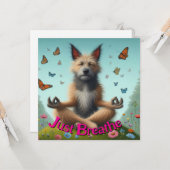 犬は静かになった カード (正面/裏面インサイチュ)