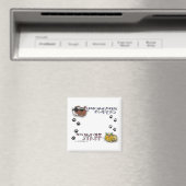 犬は飼い主に猫は杖を持つ マグネット (インサイチュ (食洗機))