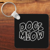 犬は鳴く キーホルダー (正面)