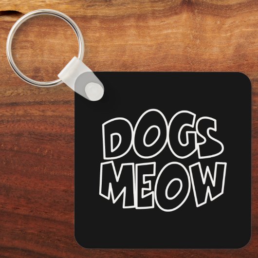 犬は鳴く キーホルダー (正面)