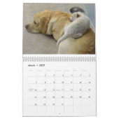 犬は2010年の間カレンダーに記録します カレンダー (3月 2027)