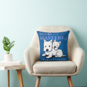 犬は…友情キニアートピロー クッション (椅子)