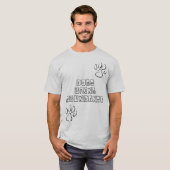 犬はTシャツをたっぷり持つ Tシャツ (正面フル)