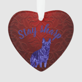 犬へのクール贈り物 オーナメント