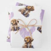 犬への愛のために ラッピングペーパーシート (インサイチュ)