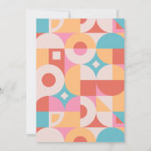 犬または猫の誕生日パーティー編集可能招待状 セーブザデート (裏面)