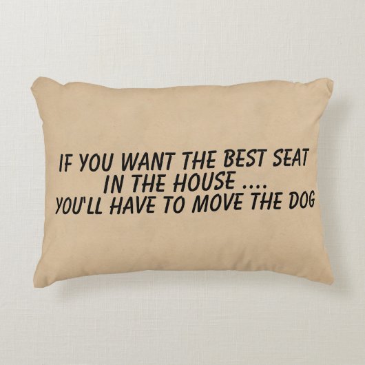 犬もしの座最高の場を移せ アクセントクッション (正面)