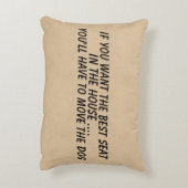 犬もしの座最高の場を移せ アクセントクッション (裏面(縦))