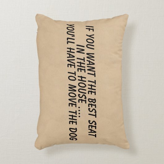 犬もしの座最高の場を移せ アクセントクッション (正面(垂直))