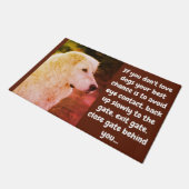 犬もしを愛してない… ドアマット (アングル)