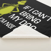 犬もしを連れて行けない来ぞ シェルパブランケット (3/4)