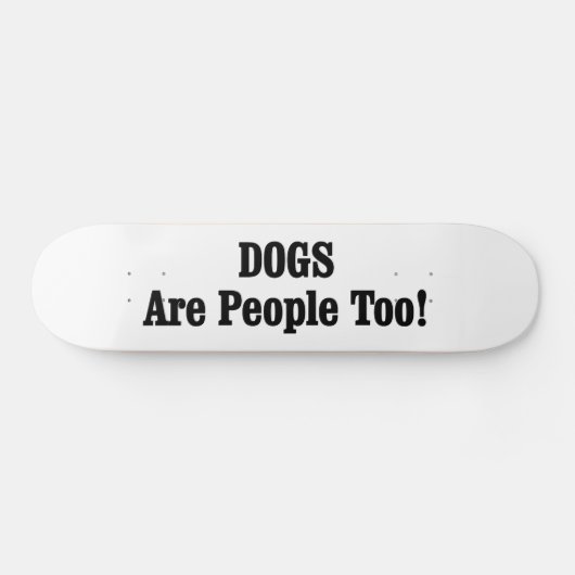犬も人なみ! スケートボード (横)