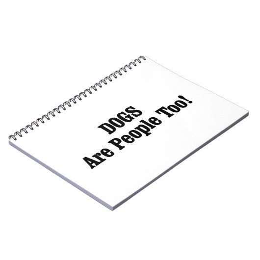 犬も人間だ！ ノートブック (左側)