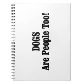 犬も人間だ！ ノートブック (正面)