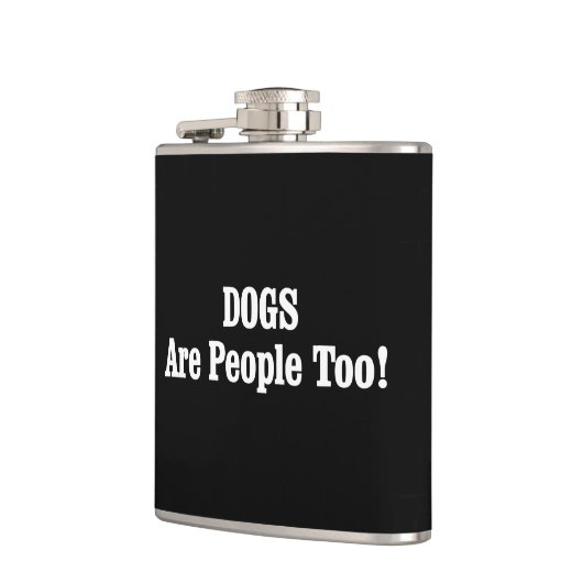 犬も人間だ! フラスク (左)