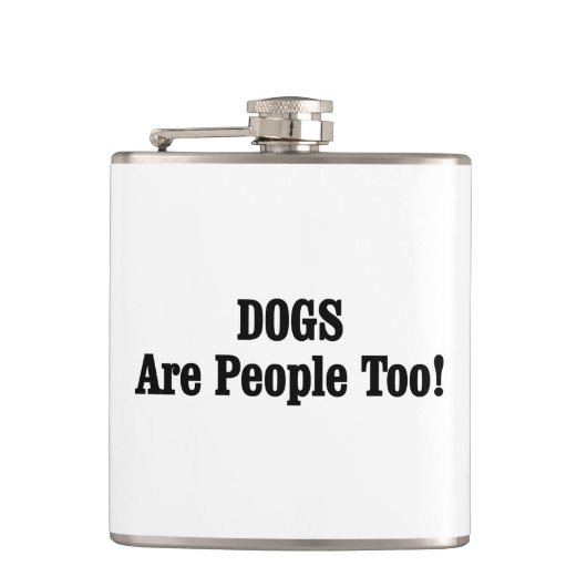犬も人間だ！ フラスク (正面)