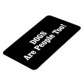 犬も人間だ! マグネット (左側)