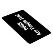 犬も人間だ! マグネット (右側)