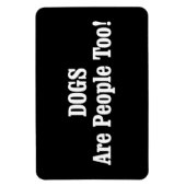 犬も人間だ! マグネット (縦)