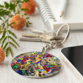 犬も犬も! キーホルダー (側面)