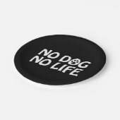 犬も生きられない ペーパープレート (アングル)