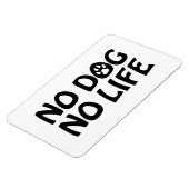 犬も生きられない マグネット (左側)