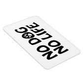 犬も生きられない マグネット (右側)