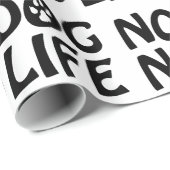 犬も生きられない ラッピングペーパー (ロールコーナー)