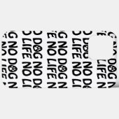 犬も生きられない Case-Mate iPhoneケース (裏面 (横))