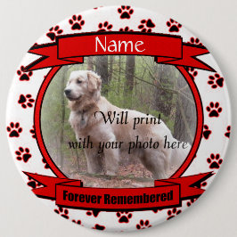 . .犬や猫の記憶に残る永遠の記憶 缶バッジ