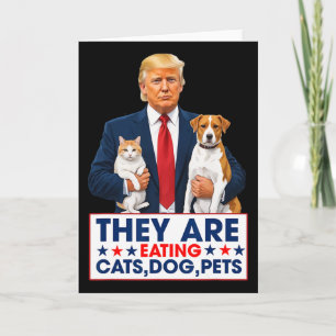 犬や猫やペットを食べているなんて滑稽 カード
