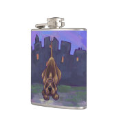 犬よくはしゃぐのプレゼント&アクセサリー フラスク (左)