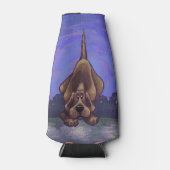 犬よくはしゃぐのプレゼント&アクセサリー ボトルクーラー (正面)