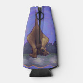 犬よくはしゃぐのプレゼント&アクセサリー ボトルクーラー (裏面)