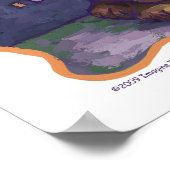 犬よくはしゃぐのプレゼント&アクセサリー ポスター (角)