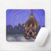 犬よくはしゃぐのプレゼント&アクセサリー マウスパッド (マウス)