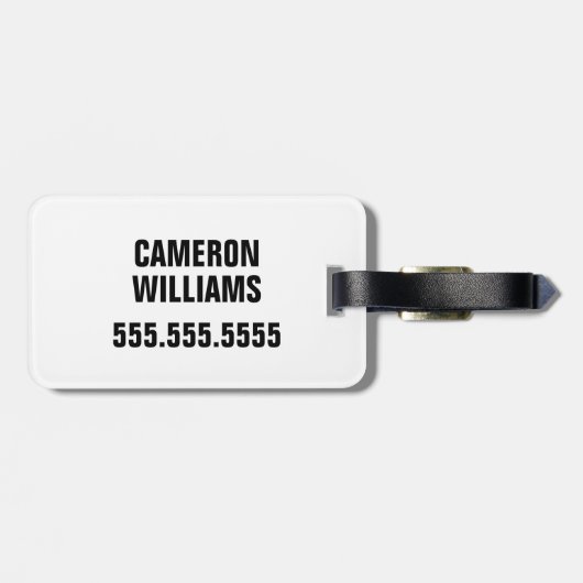 犬よくはしゃぐ楽カーライドアートプリント ラゲッジタグ (裏面横)