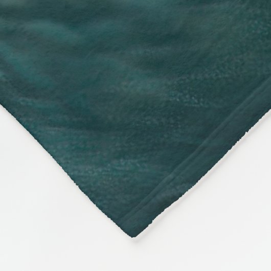 犬よくはしゃぐ水中スイミングデザイン フリースブランケット (角)