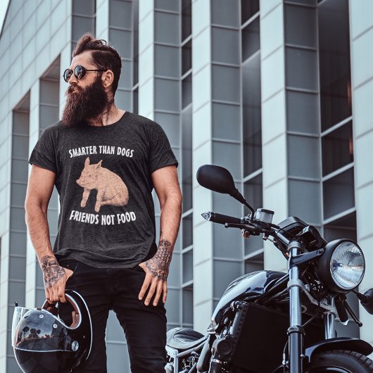 犬よ頭が切れるりも豚、豚好きTシャツ Tシャツ