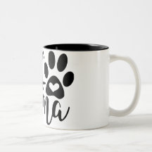 犬をテーマにしたコーヒーマグ
