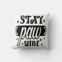 犬をテーマにしたポーズプリント装飾用クッション