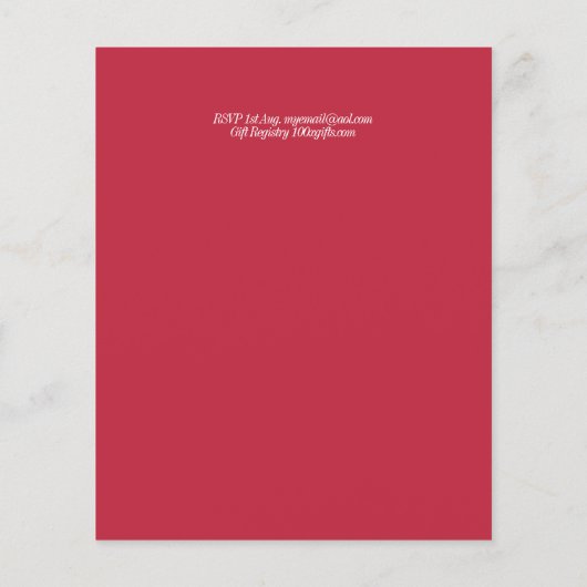 犬をテーマにした赤ちゃんシャワーDachshand冬のクリスマス (裏面)