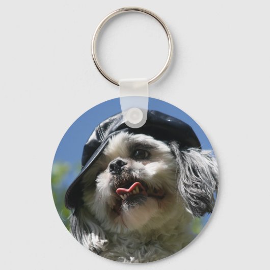 犬をワクワクさせる キーホルダー (正面)