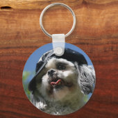 犬をワクワクさせる キーホルダー (正面)