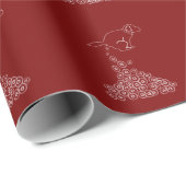 犬を作るドッグコーインラッピング紙 ラッピングペーパー (ロールコーナー)