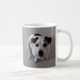 犬を坐らせて下さい コーヒーマグカップ
